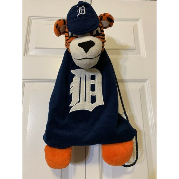 Detroit Tigers Kids Club Mini Back Pack Blue Orange - Picture 1 of 7